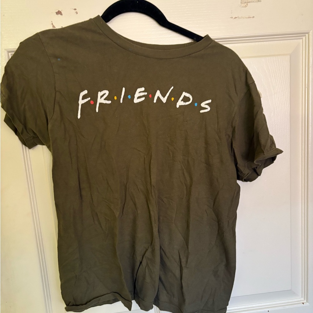 Green Friends Graphic T-Shirt